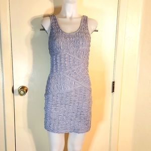 Do & Be Size L Gray Bodycon Tank Mini Dress Size L Super Stretchy!